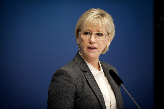 Sweden's Foreign Minister Margot Wallstrom (Reuters/Annika AF Klercker/TT News Agency)