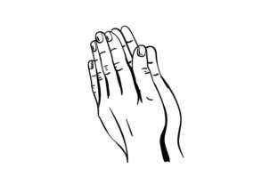 Download Free Praying Hands Svg Cut Files Free Svg Images For Cricut PSD Mockup Template