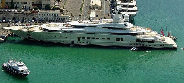 Just last year Geffen added to his maritime collection when he reportedly purchased one of Roman Abramovich's yachts, the 377-foot Pelorus, for $300million