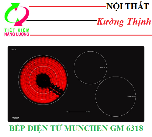Dùng bếp điện từ Munchen GM 6318 có tốn điện không?