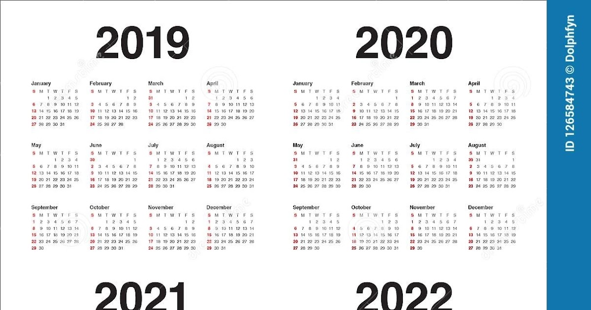 2021 2022 2023 2024 Calendar 2022 2023 Two Year Calendar Free
