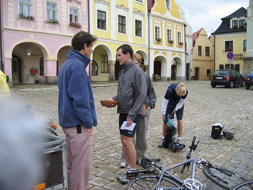 Getting started, the second day in Telc