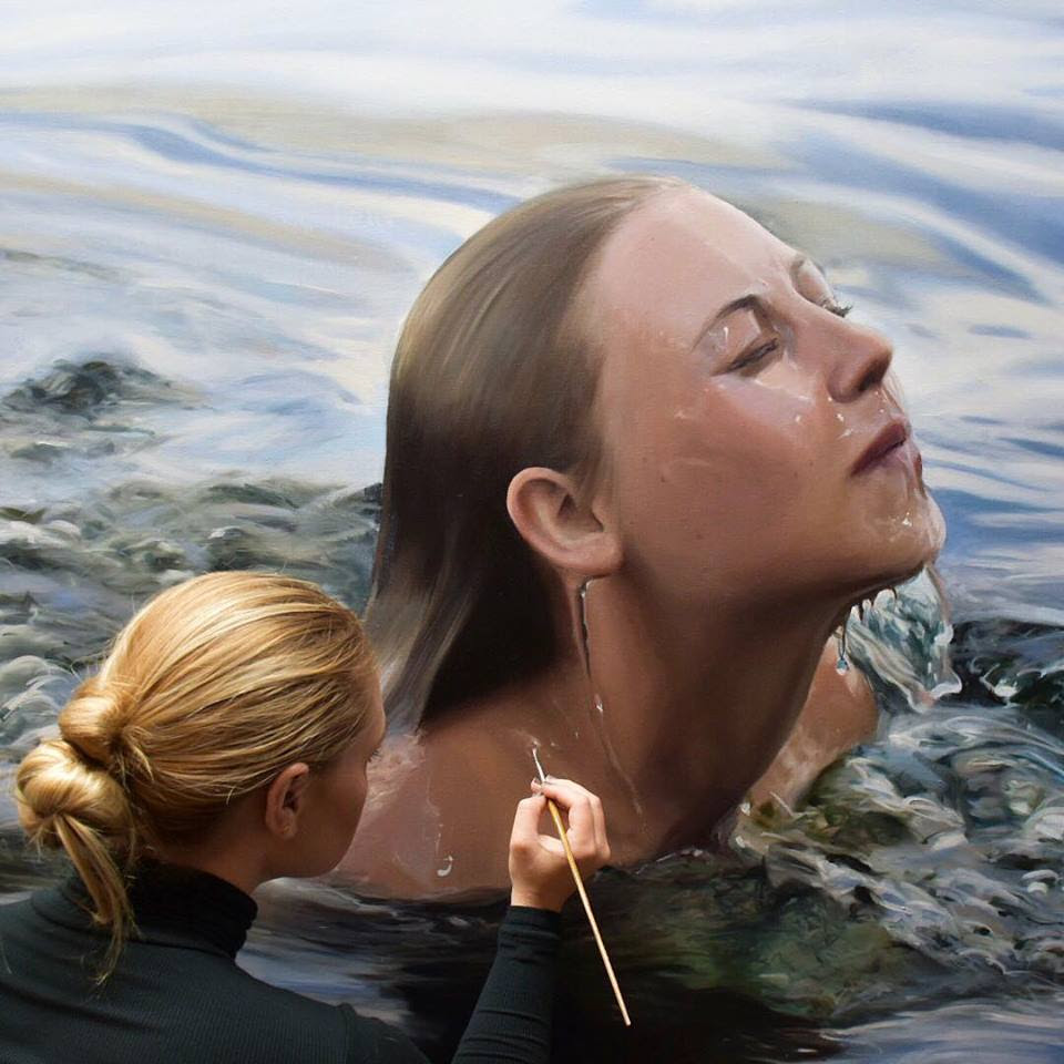 Realistic Painting by Reisha Perlmutter Realistic Painting by Reisha Perlmutter