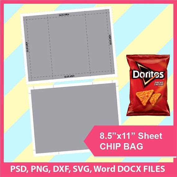 Downloadable Chip Bag Template : How to Design Potato Chips Packaging ...