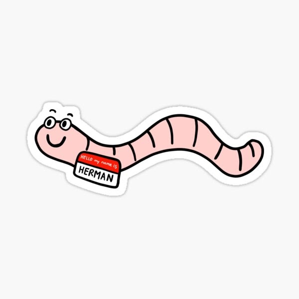 Clipart Herman The Worm / Children will love singing along and watching