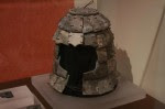 Restored stone helmet