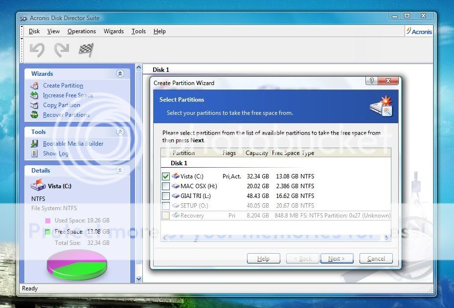 Jonas Koo Hướng Dẫn Sử Dụng Acronis Disk Director Suite V10
