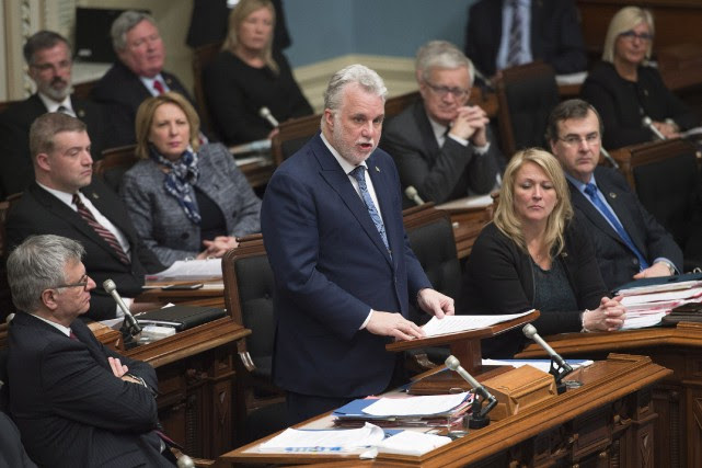 Le premier ministre Philippe Couillard a affirmé qu'il... (Photo Jacques Boissinot, La Presse canadienne)
