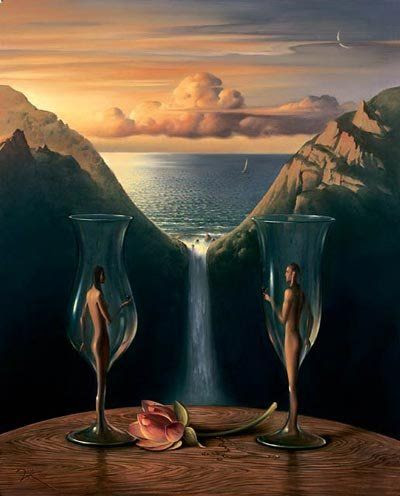 Arte de Vladimir Kush_Crianças do exôdo 47