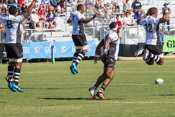 Pregame ritual war dance, Fiji v. Samoa, World Rugby Pacific Nations Cup