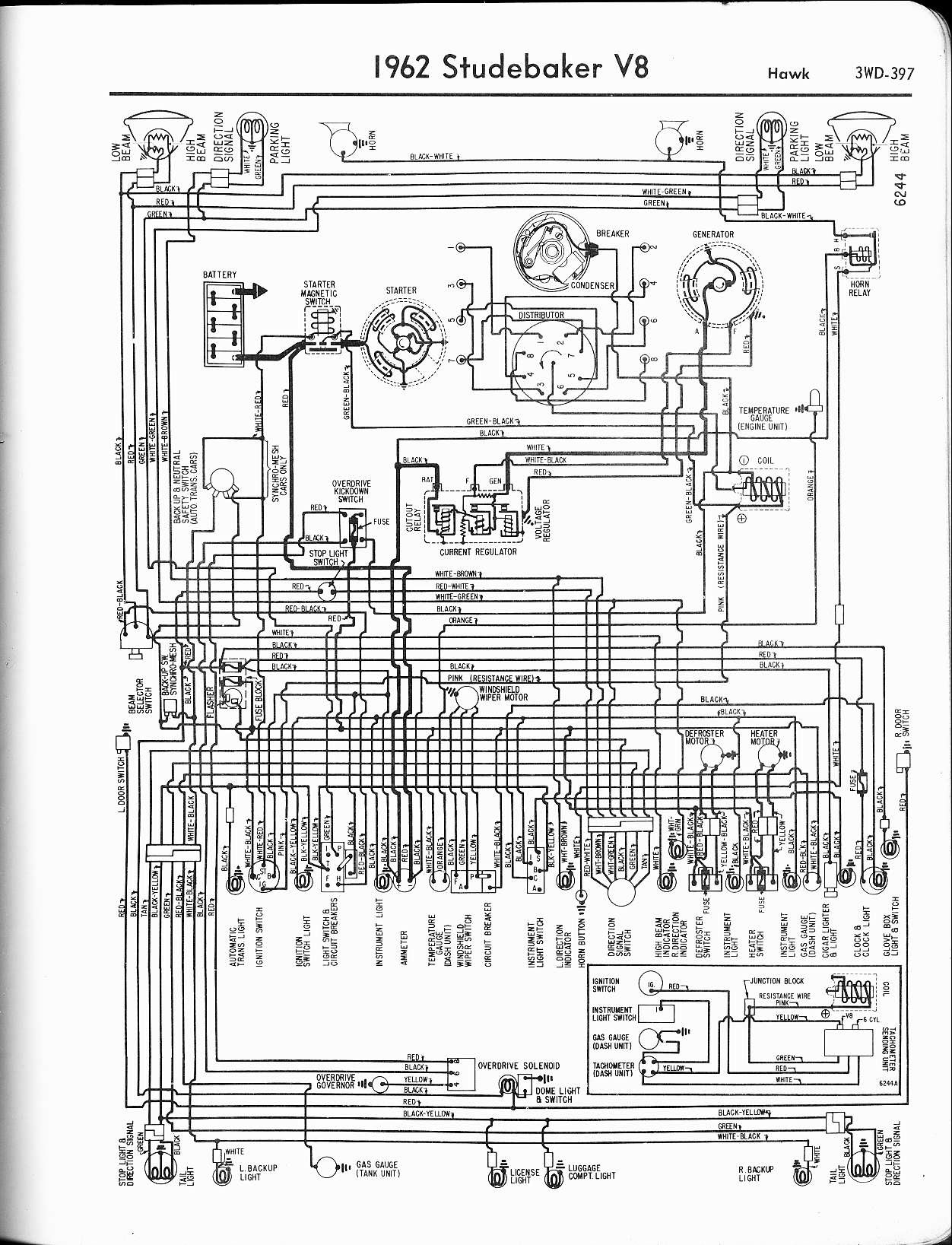 Wiring Manual PDF: 1929 Studebaker Wiring Diagram