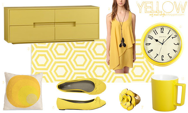 Color Collage - YELLOW