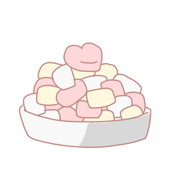 元のマシュマロ 可愛い イラスト 最高の動物画像