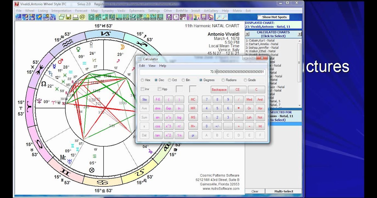 Kepler astrology software, free download