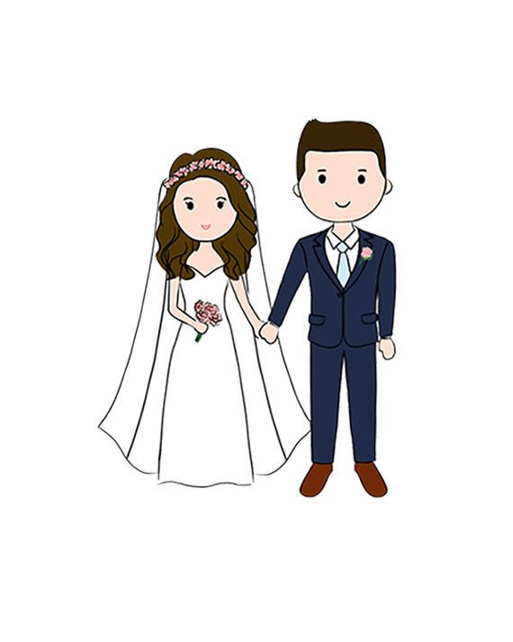 Easy Wedding Drawing Pictures BHe