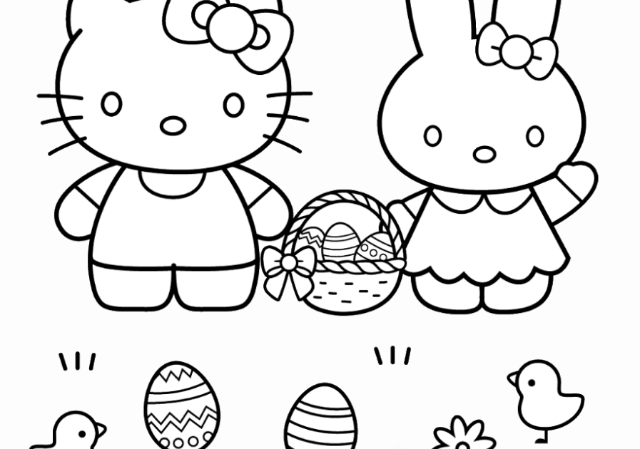 Easter Coloring Pages - 16 Free Printable Easter Coloring Pages for