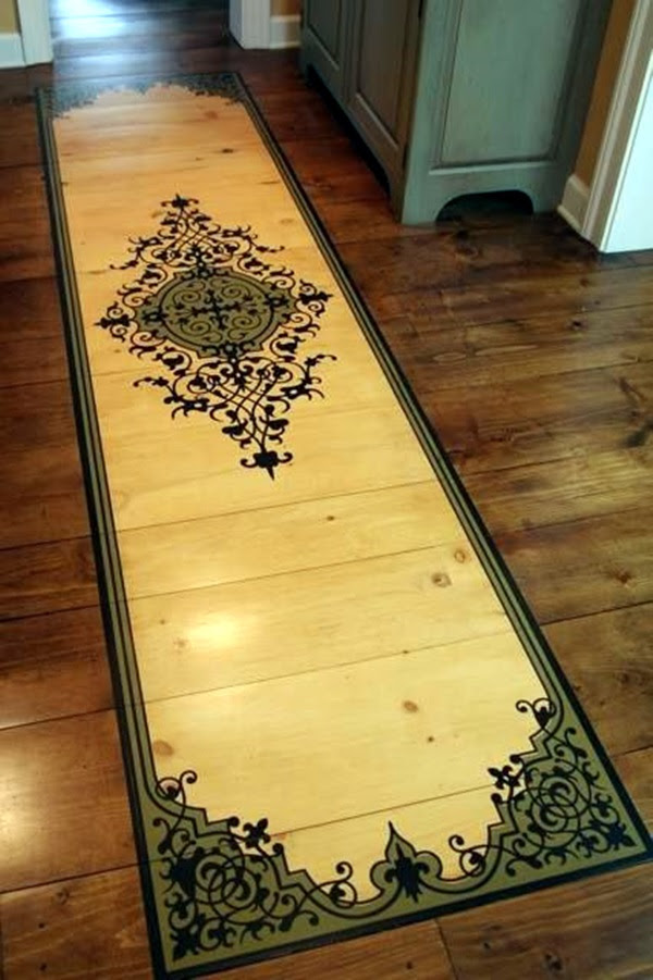 Creative Wood Floor Paint Decoration Art Works (23)