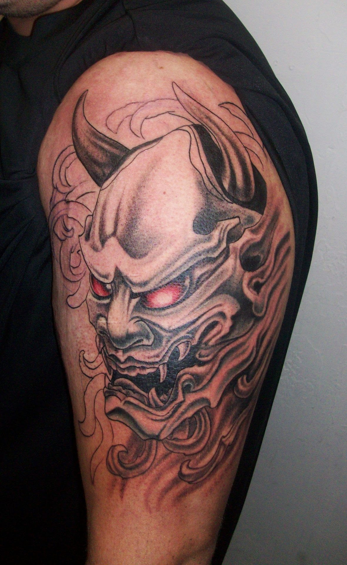 Small Japanese Demon Tattoo Designs Tattoo Design