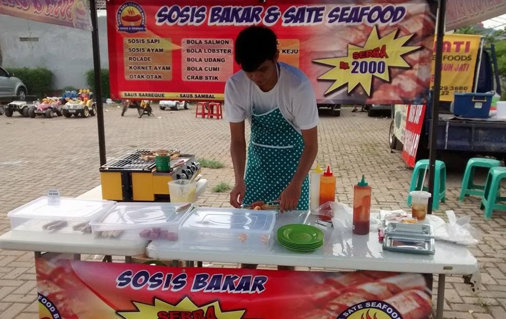 Spanduk Sosis Bakar Serba 2000