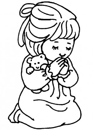 Dibujos Para Colorear Para Ninas Grandes / Dibujo de una niña
