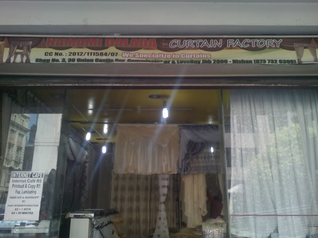 Namami DaladaCurtain Factory in the city Johannesburg