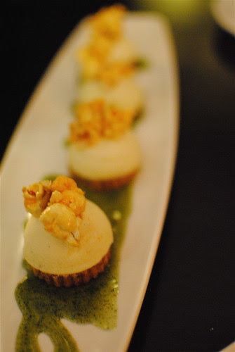 Red O Creamy Goat Cheese Cheesecake