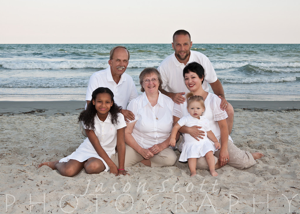 Lunde Family Beach Portraits in Myrtle Beach, June 2012
