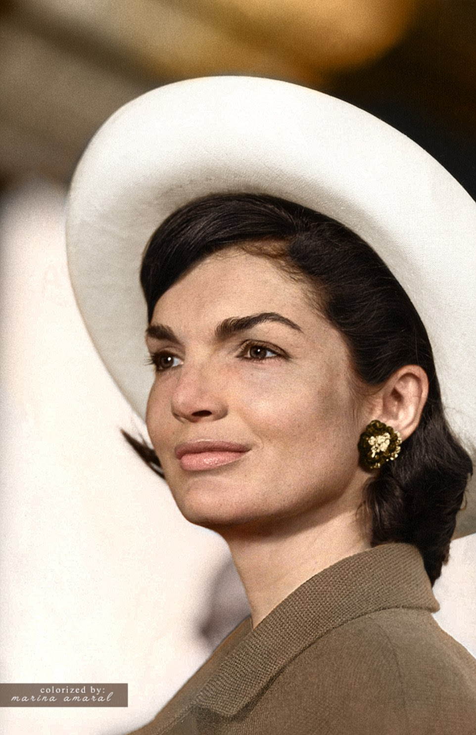 Elegant: Jacqueline Lee 'Jackie' Kennedy Onassis was the wife of the 35th President of the United States, John F. Kennedy, and First Lady of the United States during his presidency from 1961 until his assassination in 1963
