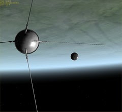 Sputnik 1 in Orbit Sep 10-4-57