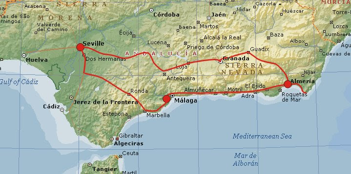 Karta Almeria Spanien – Karta 2020