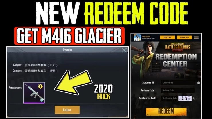 Cheat kode redeem pubg
