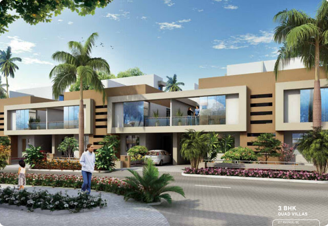 3 BHK Quad Villas - 2nd Avenue - Life Republic