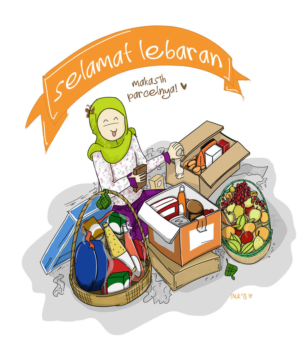 Gambar Kartun Lucu Mudik Lebaran Gambar Meme