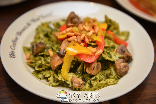 Pesto Farfalle (RM14.50) The Coffee Bean and Tea Leaf 50th birthday Malaysia Food Menu & Party Packs