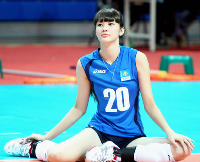 Sabina Altynbekova : A Cute Kazakhstan Volley Ball Player - MetaNews