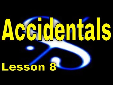 MusicOnlineUK: Lesson 1.8 - Accidentals