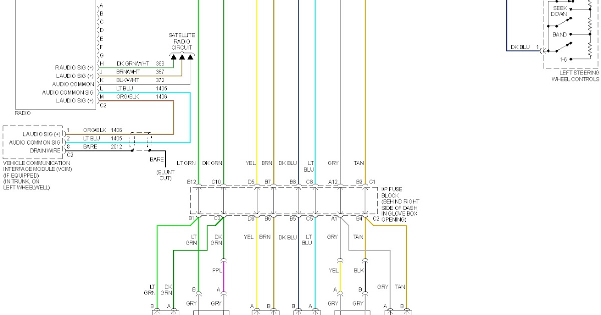 41 2008 Pontiac Grand Prix Radio Wiring Harness - Wiring Diagram Source