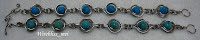 (TAW) wire wrap bracelet two twice around the world (TAW) wire wrap bracelet