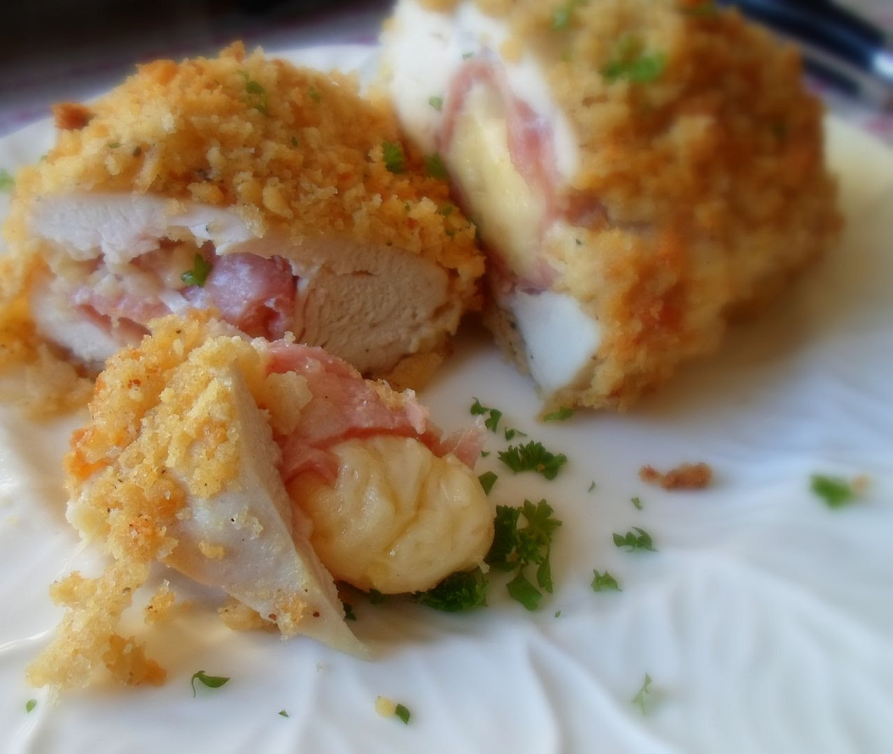 Simple Chicken Cordon Bleu Simple Chicken Cordon Bleu