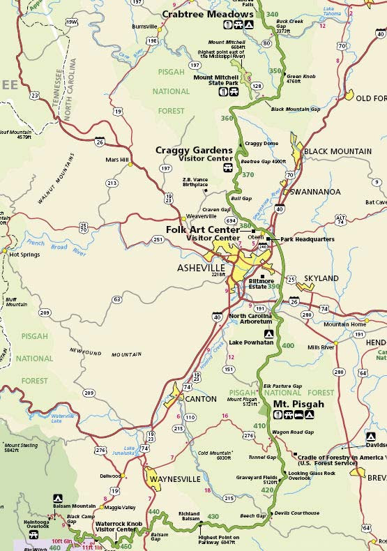 Map Of Asheville Nc And Surrounding Areas - Maping Resources