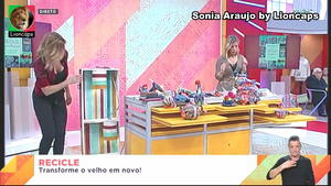 Sonia Araujo sensual na Rtp
