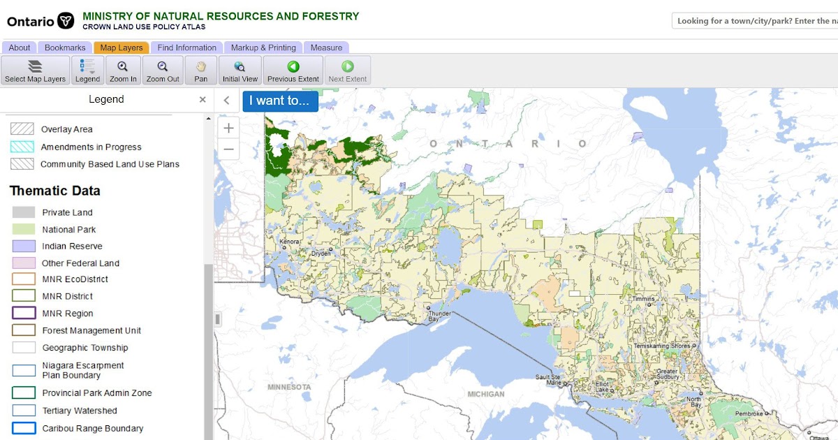 Ontario Crown Land Map | Map Of Zip Codes
