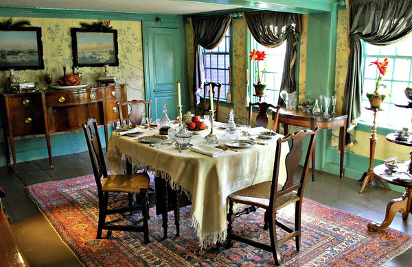 The Dining Room at the House of the Seven Gables