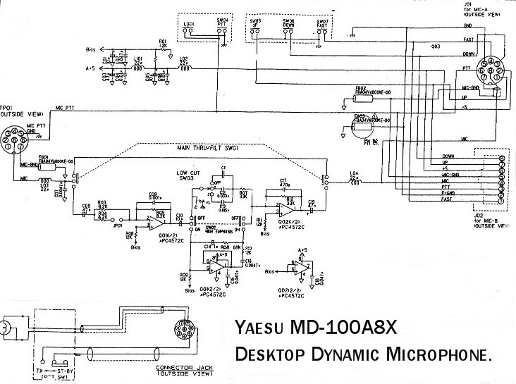 Yaesu Md 100 Wiring Diagram Wiring Diagram Schemas