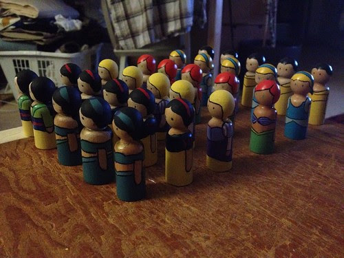 The Army of Peg Princesses