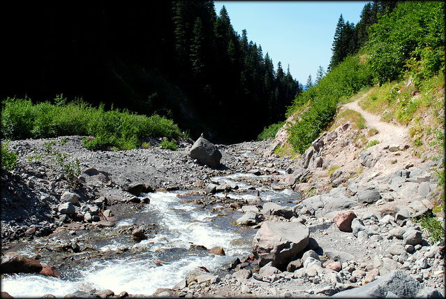 Bridgeless crossing of Zigzag River