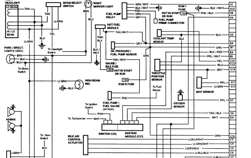1992 Chevy S10 Wiring Diagram wiringcable