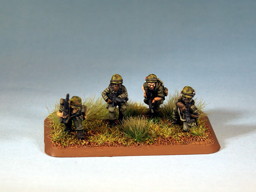 US infantry US Flames of War miniatures for Vietnam