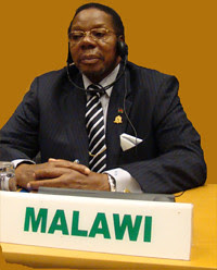 Malawian President in his capacity as Chairman of the African Union, 53-member state regional organization for the continent. by Pan-African News Wire File Photos