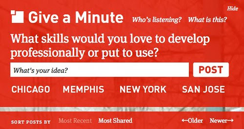 Give a Minute!